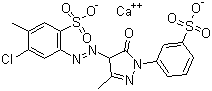 Pigmentas-geltonas-191-molekulinė struktūra